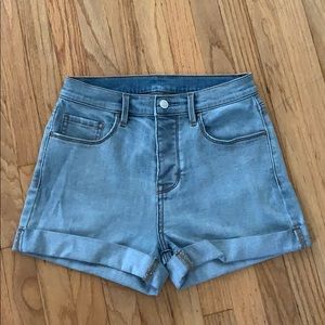 PACSUN High Waist Denim Shorts